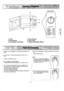 Page 7I
ml.!l
Il
\l l.l
,ziN-( lt );
.-:*-:-
i=:::
--):t;^:-Q)@
Control Panel
zm
N)
i-1
Timer
Control Panel
Door Saiety Lock System
1 . Make sure unit is plugged into a three-prong grounded 120 V
circuit.
2. Open the door. PLACE CONTAINER OF FOOD in the
oven.
3. CLOSE THE DOOR securely.
4. SET A OESIFIED HEATING TIME.
> MICROWAVE HEATING BEGINS. Oven light turns on.
5. You may open the door while the oven is operating. As
soon as the door is opened, the safety mechanisms stop
microwave power and heating time....