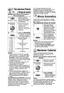 Page 14
12

Para seleccionar Potenciay Tiempo de cocción
NOTAS:
1. Para la cocción de más de una etapa,repetir los pasos 1 y 2 para cada etapa
de cocción antes de presionar la tecla
Encender . Cuando esta funcionando,
sonarán dos  “bips” entre cada etapa de
la programación. Sonarán 5 “bips” al final
de toda la secuencia.
2. Cuando se selecciona la potencia P10 (ALTO) para la primera etapa,
podráempezar en el paso 2.
3. Cuando seleccione Nivel de potencia 10 (ALTO), el máximo tiempo programable
es de 30 minutos....