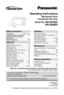 Page 1operating instructions
Microwave oven
household use only
Model no\b  //4&784
//4&984
For assistance, please call: 1-800-211-PANA(7262)
contact us via the web at:
http:\f\fwww.panasonic.com\fcontactinfo(U.S.A and Puerto Rico)
For microwave oven safety reference, please visit FDA's webpage at: 
http:\f\fwww.fda.gov\fRadiation-EmittingProducts\fResourcesforYouRadiationEmittingProducts\fConsumers\fucm142616.htm
safety information
Precautions .........................Inside cover
important safety...