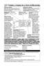 Page 26\f4
cuidado y limpieza de su horno de Microondas
antes de liMPiar:
Desenchufar en la toma mural del horno\f En
caso de que sea imposible, dejar el horno
abierto para impedir que se ponga en marcha
de manera accidental\fdesPuJs de liMPiar:
AsegZrese de que se vuelve a colocar el Aro
de Rodillo y Bandeja de Cristal en la posiciYn
correcta, despuVs pulsar la tecla
Pausa/cancelar para borrar la pantalla\f
etiqueta de MenQ /etiqueta de
advertencia:
No remueva\f Limpiar con un trapo
suave\f
interior del...