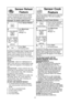 Page 1917
           Sensor Reheat         Feature
This sensor feature allows you to reheat 
cooked, refrigerated food without setting 
time. The oven simpli ﬁ es programming.
Example: To reheat a plate of food
1.• Press  Sensor Reheat.
2.
For NN-SN643S
For NN-SN653S
 or 
optional • (see 
More/Less
Feature)
( 
page 14)
3. • Press  Start.
 Cooking starts.
Cooking is complete when 5 beeps sound. 
(When steam is detected by the Genius 
Sensor and 2 beeps sound, the remain-
ing cooking time will appear in the...