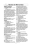 Page 1917
Recetas de Microondas
OMELET (TORTILLA)
Omelet básica (Tortilla)1cucharada de mantequilla o margarina
2huevos
2cucharadas de leche
sal y pimienta negra, si así se desea
Calentar mantequilla de 9 pulgadas del plato
del pie, 20 segundos en Potencia P10, o
hasta derretirla. Gire el plato para cubrir
todo el fondo con mantequilla. Mientras
tanto, combine el resto de los ingredientes
en un tazón separado, bata todo y colóquelo
en el plato del pay. Cocine, cubierto con
plástico auto adherible ventilado,...