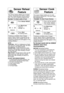 Page 1715
Sensor Reheat   
Feature
NOTE:
Casseroles- Add 3 to 4 tablespoons of liquid,
cover with lid or vented plastic wrap. Stir when
time appears in the display window.
Canned foods- Empty contents into casse-
role dish or serving bowl, cover dish with lid or
vented plastic wrap. After reheating, let stand
for a few minutes.
Plate of food- Arrange food on plate; top with
butter, gravy, etc. Cover with lid or vented
plastic wrap. After reheating, let stand for a
few minutes.
DO NOT USE SENSOR REHEAT:
1. To...
