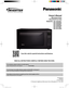 Page 1Owner’s Manual
Microwave Oven
Household Use Only
READ ALL INSTRUCTIONS CAREFULLY BEFORE USING THE OVEN.Scan this code for special instructions and features.
  For assistance, please contact us via the web at:
    http://shop.panasonic.com/support                           (U.S.A Only)
  For microwave oven safety reference, please visit the FDA’s web page at:
 http://www.fda.gov/Radiation-EmittingProducts/default.htm
  Para obtener instrucciones en español, por favor visite la página web en:...