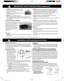 Page 53
IMPORTANT SAFETY INSTRUCTIONS (continued)
Installation and Grounding Instructions
Examine Your Oven 
Unpack oven, remove all packing material and examine the oven 
for any damage such as dents, broken door latches or cracks in the 
door. Notify dealer immediately if oven is damaged. DO NOT install 
if oven is damaged.
Placement of Oven 
1.   The oven must be placed 
on a flat, stable surface. 
Place the front surface of 
the door 3 inches 
(7.6 cm) or more from 
the counter top edge to 
avoid...