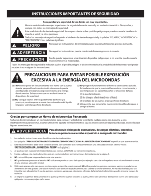 Page 31
INSTRUCCIONES IMPORTANTES DE SEGURIDAD
Su seguridad y la seguridad de los demás son muy importantes.
Hemos suministrado mensajes importantes de seguridad en este manual y en\
 su electrodoméstico. Siempre lea y 
cumpla con todos los mensajes de seguridad.
Este es el símbolo de alerta de seguridad. Se usa para alertar sobre \
posibles peligros que pueden causarle heridas o la 
muerte, a usted y a otras personas.
Todos los mensajes de seguridad seguirán al símbolo de alerta de s\
eguridad y la palabra...