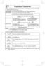 Page 1412
Function Features
This unique function of your Panasonic microwave oven allows you to establish the initial 
non-cooking features of your Oven.
This microwave oven has the functions below:
LB/KG CHOICE: The oven has both imperial and metric weight measurements.
BEEP CHOICE: The oven has both Beep On and Beep Off mode.
 Plug into a properly grounded electrical outlet.
LB/KG CHOICE
• Press Start once.
The oven automatically defaults to 
the imperial measure system (LB).   • Press Cooking Timer once 
to...