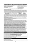 Page 2624
GARANTÍA LIMITADA Y DIRECTORIO DE SERVICIOS AL CONSUMIDOR
COMPAÑÍA ELECTRÓNICA DE CONSUMIDORES  COMPAÑÍA DE VENTAS PANASONIC,
PANASONIC, DIVISIÓN DE PANASONIC DIVISIÓN DE PANASONIC PUERTO RICO, 
CORPORACION DE NORTE AMÉRICANA INC.
One Panasonic Way Ave. 65 de Infantería, Km. 9.5
Secaucus, New Jersey 07094, USA Parque Industrial San Gabriel 
Carolina, Puerto Rico 00985
Garantía Limitada del Horno Microonda Panasonic Cobertura de la Garantía Limitada 
Si su producto no funciona adecuadamente debido a...