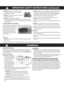 Page 63
IMPORTANT SAFETY INSTRUCTIONS (continued)
Installation 
Examine Your Oven 
Unpack oven, remove all packing material and examine the oven 
for any damage such as dents, broken door latches or cracks in the 
door. Notify dealer immediately if oven is damaged. DO NOT install 
if oven is damaged.
Placement of Oven 
1.   The oven must be placed 
on a flat, stable surface. 
Place the front surface of 
the door 3 inches 
(7.6 cm) or more from 
the counter top edge to 
avoid accidental tipping 
of the...
