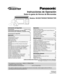 Page 33Instrucciones de Operación
Sobre la gama de Hornos de Microondas
Modelos: NN-SD277SR/SD277BR/SD277WR
Para asistencia, por favor llame: 1-800-211-PANA(7262)
contáctenos nuestro sitio web en: 
http://www.panasonic.com/contactinfo (U.S.A y Puerto Rico)
Para obtener referencias sobre la seguridad de hornos de microondas, vis\
ite la página web de la FDA en:
www.fda.gov/cdrh/consumer/microwave.html
Información de Seguridad
Precauciones.......................................Cubierta Interior
Instrucciones...