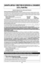 Page 6228
garantNa liMitada y directorio de servicios al consuMidor(u.s.a. y Puerto rico)
garantTa limitada del horno Microonda Panasonic
cobertura de garantTa limitada (solo para usa y Puerto rico) 
Si su producto no funciona apropiadamente debido a un defecto en materiales o mano de obra•b Panasonic Corporation of North
America (referido como el “ Emisor de la garantRa”) podrP•b por la duraciTn del periodo indicado en la tabla de abajo•b la cual inicia
con la fecha de la compra original (“periodo de...