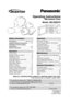 Page 1
Operating Instructions
Microwave Oven
Model: NN-SD697S
For assistance, please call: 787-750-4300
or visit us at www.panasonicpr.com (Puerto Rico)
For assistance, please call: 1-800-211-PANA(7262)
or send e-mail to: consumerproducts@panasonic.com
or visit us at www.panasonic.com (U.S.A)

Safety Information
Precautions .........................Inside cover
Important Safety Instructions .........1-3
Installation and Grounding
Instructions .......................................3-4
Safety Precautions...