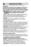 Page 75
Siga Estas Precauciones de Seguridad Cuando Cocine en Su Horno
iMPortante
la cocciTn adecuada depende del tiempo designado y del peso de los ali-
mentos\b si usa una porciTn menor de la recomendada y cocina por el
tiempo para la porciTn recomendada, puede resultar en un incendio\b si
ocurre un incendio, ponga el horno en posiciTn de apagado y mantQngalo
cerrado\b desconecte la energRa elQctrica o desconecte la caja de fusibles o
el panel de control\b
1) enlatado casero / esteriliZaciNn /...