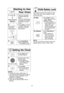 Page 1210
Setting the Clock
1.• Press Clockonce.
➤ Colon flashes.
2.• Set time of day using
Pop-Out Dial.
➤ Time appears in 
the display window;
colon continues 
flashing.
3.• Press  Clock.
➤ Colon stops flash-
ing; time of day is 
entered. 
NOTES:
1. To reset the clock, repeat step 1-3.
2. The clock will retain the time of day as long as the oven is plugged in and
electricity is supplied.
3. Clock is a 12-hour display.
4. Oven will not operate while colon is flashing.
Starting to Use
Your OvenChild Safety...