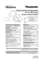 Page 1Instrucciones de Operación
Horno de Microondas
Modelos:  NN-SD778/SD978
Información de Seguridad
Precauciones ...............Cubierta Interior
Instrucciones Importantes de
seguridad  .........................................1-3
Instrucciones para instalación y
conexión a tierra ..............................3-4
Precauciones de seguridad ............5-6
Operación
Función de Cocción por Sensor ..........16
Gráfico de cocción por Sensor .......17-18
Recetas de Microondas .......................19
Función de...