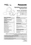 Page 1
Operating Instructions
Microwave Oven
Models: NN-S654/S635
For assistance, please call: 787-750-4300
or visit us at www.panasonicpr.com (Puerto Rico)
For assistance, please call: 1-800-211-PANA(7262)
or send e-mail to: consumerproducts@panasonic.com
or visit us at www.panasonic.com (U.S.A)

Safety Information
Precautions .........................Inside cover
Important Safety Instructions .........1-3
Installation and Grounding
Instructions .......................................3-4
Safety Precautions...