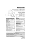 Page 31Instrucciones de Operación
Horno de Microondas dorador
Modelo: NN-G354
Para asistencia, por favor llame: 787-750-4300
o visitenos en www.panasonicpr.com (Puerto Rico)
Para asistencia, por favor llame: 1-800-211-PANA(7262)
o envienos un correo electrónico a: consumerproducts@panasonic.com
o visitenos en www.panasonic.com (U.S.A)
Información de Seguridad
Precauciones...............Cubierta Interior
Instrucciones Importantes de
seguridad .........................................1-4
Instrucciones para...