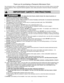 Page 31
IMPORTANT SAFETY INSTRUCTIONS
—To reduce the risk of burns, electric shock, fire, injury to persons, or
exposure to excessive microwave energy:
1. Read all instructions before using this appliance.
2. Read and follow the specific “PRECAUTIONS TO AVOID POSSIBLE EXPOSURE TO EXCESSIVE MICROWAVE
ENERGY,” found on the inside front cover. 
3. This appliance must be grounded. Connect only to a properly grounded outlet. See “GROUNDING
INSTRUCTIONS” found on page 3.
4. As with any cooking appliance, DO NOTleave...