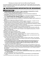 Page 391
INSTRUCCIONES IMPORTANTES DE SEGURIDAD
—Para reducir el riesgo de quemaduras, descarga eléctrica, incendio,
heridas a personas o exposición excesiva a energía de microondas:
1. Lea todas las instrucciones antes de usar el aparato.
2. Lea y siga las “PRECAUCIONES PARA EVITAR POSIBLE EXPOSICIÓN EXCESIVA A ENERGÍA DE
MICROONDAS” específicas, que se encuentran abajo.
3. Este aparato debe ser conectado a tierra. Conecte solamente a la toma eléctrica debidamente conectada a tierra.
Vea las “INSTRUCCIONES...