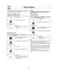 Page 2018
Timer Feature
Example: To count down 5 minutes.
1.•Press Timer.
2.•Set time, using Pop-Out Dial.
3.•Press Start.
➤Time will count down without oven 
operating.
NOTE:
1. When each stage finishes, a two-beep signal sounds. At the
end of the program, the oven will beep five times.
2. If the oven door is opened during Stand Time, Kitchen Timer
or Delay Time, the time on the display will continue to count
down.
3. Stand time and Delay start cannot be programmed before
any automatic Function. This is to...