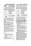 Page 4816
NOTAS:
Cazuelas -Añadir de 3 cucharadas a
4 cucharadas de líquido; cubrir con una
tapa o con un envoltorio de plástico.
Remover cuando suenen los 5 bips.
Alimentos Envasados -Vaciar el
contenido en una cazuela o en un
cuenco; cubrir el recipiente con una tapa
o con un envoltorio de plástico. Después
de calentar, retirar el envoltorio de
plástico y dejar reposar.
Plato de Comida -Colocar la comida en
un plato; cubrir con mantequilla, salsa,
etc. Después de calentar, retirar el
envoltorio de plástico y...