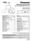 Page 1Operating Instructions
Over The Range Microwave Oven
Model: NN-P294
For assistance, please call: 787-750-4300
or visit us at www.panasonicpr.com (Puerto Rico)
For assistance, please call: 1-800-211-PANA(7262)
or send e-mail to: consumerproducts@panasonic.com
or visit us at www.panasonic.com (U.S.A)
Safety Information
Precautions................................................Inside cover
Important Safety Instructions.................................1-2
Installation and Grounding...