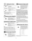 Page 1210
Setting the Clock
Example: To set 11:25
1.• Press Clockonce.
➤Colon flashes.
2.• Enter time of day using the number
pads.
➤Time appears in the display window;
colon continues flashing.
3.•Press Clock.
➤Colon stops flashing; time of day is 
entered. 
NOTES:
1. To reset the clock, repeat steps 1-3.
2. The clock will retain the time of day as long as the oven is
plugged in and electricity is supplied.
3. Clock is a 12 hour display.
4. Oven will not operate while colon is flashing.
Selecting Light...