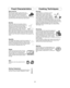 Page 2422
Food CharacteristicsCooking Techniques
Bone and Fat
Both bone and fat affect cooking. Bones may
cause irregular cooking. Meat next to the tips of
bones may overcook while meat positioned
under a large bone, such as a ham bone, may
be undercooked. Large amounts of fat absorb microwave ener-
gy and the meat next to these areas may overcook.
Density
Porous, airy foods such as breads, cakes or
rolls take less time to cook than heavy, dense
foods such as potatoes and roasts. When
reheating donuts or other...