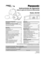 Page 33Instrucciones de Operación
Sobre la gama de Hornos de Microondas
Modelo: NN-P295
Para asistencia, por favor llame: 787-750-4300
o visitenos en www.panasonicpr.com (Puerto Rico)
Para asistencia, por favor llame: 1-800-211-PANA(7262)
o envienos un correo electrónico a: consumerproducts@panasonic.com
o visitenos en www.panasonic.com (U.S.A)
Información de Seguridad
Precauciones..........................................Cubierta Interior
Instrucciones Importantes de seguridad.................1-2
Instrucciones...