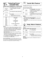 Page 1311
Press
once
twice
3 times
4 times
5 times
6 times
7 times
8 times
9 times
10 timesPower Level
P10 (HIGH)
P9
P8
P7 (MED-HIGH)
P6 (MEDIUM)
P5
P4
P3 (MED-LOW)/DEFROST
P2
P1 (LOW)This feature allows you to set or add cooking time in 1 minute
increments up to 10 minutes.
To Set Cooking Time:
Selecting Power
& Cook Time
Example: To cook at P 6 (MEDIUM) power for 1 minute 30 seconds  
1.• Press Power Leveluntil the desired
power level appears in the display
window.
2.• Set Cooking Time using number pads....