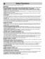 Page 75 Follow These Safety Precautions When Cooking in Your Oven.
IMPORTANT
Proper cooking depends upon the power, the time setting and quantity of food. If you use a smaller portion
than recommended but cook at the time for the recommended portion, fire could result. 
1) HOME CANNING / STERILIZING / DRYING FOODS / SMALL QUANTITIES OF FOODS
• DO NOTuse your oven for home canning. Your oven cannot maintain the food at the proper canning temperature.
The food may be contaminated and then spoil.
• DO NOTuse the...