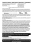 Page 6931
GARANTÍA LIMITADA Y DIRECTORIO DE SERVICIOS AL CONSUMIDOR
COMPAÑÍA ELECTRÓNICA DE CONSUMIDORES PANASONIC,  COMPAÑÍA DE VENTAS PANASONIC,
DIVISIÓN DE MATSUSHITA ELECTRIC CORPORATION DE DIVISIÓN DE MATSUSHITA
ESTADOS UNIDOS DE AMÉRICA ELECTRIC DE PUERTO RICO S.A.,
One Panasonic Way Ave. 65 de Infantería, Km. 9.5
Secaucus, New Jersey 07094, USA Parque Industrial San Gabriel 
Carolina, Puerto Rico 00985
Garantía Limitada del Horno Microonda Panasonic 
Cobertura de la Garantía Limitada 
Si su producto no...