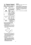 Page 1412
Popcorn Feature
Example: To pop 3.0 oz. of popcorn  
1.• Press Auto Cook
twice.
Press Serving/Weight
until the desired size
appears in the display
window.
(see Additional  Method
for Cooking Popcorn)
2.
4.•Press Quick Min/Start .
➤Cooking time appears
in the Display 
Window and begins
to count down.
3.
To control by 1 or 0 pad:
1 tap = More+
2 taps = More++
1 taps = Less-
2 taps = Less-- Press twice
Optionalor
Press
once
twice
3 timesWeight
3.5 oz (99 g)
3.0 oz (85 g)
1.75 oz (50 g)
NOTES ON POPCORN...