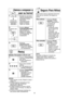 Page 4010
Seguro Para Niños
Reloj
1.• Presione Tiempo/Reloj
dos veces.
➤punto comienza a   
parpadear.
2.• Fije la hora correcta
del día.
➤11:25 aparece en la 
pantalla indicadora.
3.• Presione Tiempo/Reloj.
➤punto deja de 
parpadear. La hora 
está ingresada y 
ubicada en la
pantalla indicadora.  
NOTAS:
1. Para reiniciar el reloj. Repetir el paso 1
hasta el 3.
2. El Reloj seguirá marcando la hora
siempre que siga recibiendo
alimentación eléctrica.
3. El Reloj visualiza el horario normal
basado en las 12 horas,...