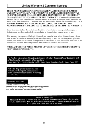 Page 2323
THERE ARE NO EXPRESS WARRANTIES EXCEPT AS LISTED UNDER “LIMITEDWARRANTY COVERAGE.  THE WARRANTOR IS NOT LIABLE FOR INCIDENTALOR CONSEQUENTIAL DAMAGES RESULTING FROM THE USE OF THIS PRODUCT,OR ARISING OUT OF ANY BREACH OF THIS WARRANTY.  damages for lost time, cost of having someone remove or re-install an in\
stalled unit if applicable, ortravel to and from the servicer.  The items listed are not exclusive, bu\
t are for illustration only.)  EXPRESS AND IMPLIED WARRANTIES, INCLUDING THE WARRANTY...