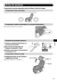 Page 15S14
Español
 Antes de sentarse
Compruebe los puntos siguientes antes de utilizar el sillón de masaje\
1 Compruebe el área circundante
Asegúrese de que no haya objetos, personas o mascotas cerca del silló\
n de masaje.
2 Compruebe el cable de alimentación y la clavija de alimentación
 Consulte la Advertencia Nº 8 en la página S1.
3 Conexión del suministro eléctrico
1 
Inserte la clavija de alimentación en 
una toma de corriente.
2 Gire la llave del interruptor de 
bloqueo a la posición “open”.
3 Deslice...