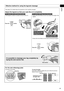 Page 2726
English
For	the	sole	reflexology	plate
The plate is removable.
OpeningTo	insert	the	plate
Each plate is different slightly. Be sure to follow the pictures 
below to insert correctly.
Projections	are	on	
the	upper	side. Toe
Heel
For
	

the	left	foot For	the	right	foot
Effective	method	for	using	the	leg/sole	massage
See page 27 for details about the operations of the Leg/Sole massage.
Adjust	the	legrest	so	that	your	sole	fits	on	it	completely.
For	a	person	with	small	body	dimensionsFor	a	person	with...