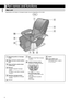 Page 65
English Part names and functions
Main unit
*  
Specifications and shapes of massage loungers may vary depending on the model.
9 1
3
4
6 2
7
10
5
8
Front
9 
Legrest
10 Legrest Slide Lever
Extendable length to approx. 
4.7  

in. (12 cm).
•
1 
Retracted position of massage 
heads
2 Pillow and back cushion (pillow 
part)
3 Pillow and back cushion (back 
cushion part)
4 Backrest
Includes integrated massage 
heads.
Air bag for Lower Back massage 
is built in.
5 Hand/Arm massage section
Includes integrated...