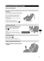 Page 37S36
Español
 Después de fi  nalizar el masaje
Función del temporizador
Interrupción del masaje
Regrese la sección de masaje de pies a la 
posición original y luego presione el 
botón 
.
•  Los cabezales de masaje se desplazan a la posición de  retracción.
•  El reposapiernas baja y el respaldo sube automáticamente.  (El respaldo se moverá una vez que los cabezales de masaje se 
hayan retraído).
Eleve apenas los pies para 
que regrese el reposapiernas. 
En caso de problemas
Presione el botón 
.
•  Todas...