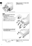 Page 1211
English
Check the storage section
4 Make sure there is no foreign matter 
between the unit.
 See Caution No. 11 on page 2.
Notes
How to take out and store away the leg/
foot massage section
1  Pull up on the leg/foot massage lock 
release strap.
The leg/foot massage section is ejected halfway with the 
sole section closed.
2 Pull the leg/foot massage section as far as 
it goes.
3   Open the sole section b

y tilting forward.
•11
2
2
3
3
4 After confirming there are no obstructions, 
push the leg/foot...