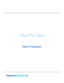 Page 21
Real Pro Ultra
New Features 