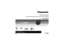 Page 1Owner’s Manual
INTERCHANGEABLE LENS FOR DIGITAL CAMERA
Model No.
H-X015
PP
until 
2014/4/28
Please read these instructions carefully before using this product, and save this manual for future use.If you have any questions, visit: 
USA : www.panasonic.com/support
Canada : www.panasonic.ca/english/support
SQT0243F0414KD0
SQT0243_ENG_SPA.book  1 ページ  ２０１４年４月１１日　金曜日　午前９時３３分 