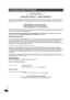 Page 2424
RQTX1326
Getting Started Playing Discs Other Operations Reference
  
Panasonic Canada Inc.5770 Ambler Drive, Mississauga, Ontario L4W 2T3
PANASONIC PRODUCT - LIMITED WARRANTY
Panasonic Canada Inc. warrants this product to be free from defects in material and workmanship under normal use and for a period as stated below 
from the date of original purchase agrees to, at its option either (a) repair your product with new or refurbished parts, (b) replace it with a new or a 
refurbished equivalent value...