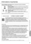 Page 2323
Français
Informations importantes
Avis de la FCC
Cet appareil est conforme à la section 15 des règlements de la FCC. Le fonctionnement est soumis 
aux deux conditions suivantes : (1) cet appareil ne doit pas émettre de brouillage nuisible, et (2) cet 
appareil doit accepter toute interférence, y compris toute interférence qui pourrait occasionner un 
fonctionnement inopportun. 
Ce matériel a fait l’objet de tests et il a été trouvé conforme aux limites établies pour un appareil 
numérique de la classe...