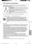 Page 2323
Français
Dépannage / Informations importantes
Informations importantes
Avis de la FCC
Cet appareil est conforme à la section 15 des règlements de la FCC. Le fonctionnement est soumis 
aux deux conditions suivantes : (1) cet appareil ne doit pas émettre de brouillage nuisible, et (2) cet 
appareil doit accepter toute interférence, y compris toute interférence qui pourrait occasionner un 
fonctionnement inopportun. 
Ce matériel a fait l’objet de tests et il a été trouvé conforme aux limites établies...