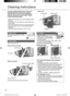 Page 88
POWER
TIMER
POWERFUL
QUIET
Cleaning instructions
To ensure optimal performance of the unit, 
cleaning has to be carried out at regular 
intervals. Dirty unit may cause malfunction 
and you may see error code “H99”. Please 
consult authorised dealer.
• Switch off the power at the circuit breaker before 
cleaning.
• Do not touch the aluminium ﬁ n, sharp parts may 
cause injury.
• Do not use benzene, thinner or scouring powder.
• Use only soap (
 pH 7) or neutral household 
detergent.
• Do not use water...