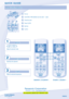Page 12FAN
SPEED
AIR
SWING
FAN SPEEDMODEQUIET
TEMP
OFF/ON
AIR SWING
POWERFUL
TIMER
SET
CANCEL
ON
OFF 1
23
SET CHECK CLOCK RESET AC
RC
AUTO
HEAT
COOL
DRY
AUTO HEAT
COOL DRY FAN
SPEED
AIR
SWING
FAN SPEED
AIR SWING
MODE
QUIET
TEMP
OFF/ON
POWERFUL
TIMER SET
CANCEL
ON
OFF 1
23
SET CHECK CLOCK RESET AC
RC
QUICK GUIDE
E9JKKW-1, E12JKKW-1E18JKK-1, E22JKK-1
2
1
3
MODEMODE
AUTO HEATDRY COOL
Select the desired mode.
1
OFF/ONOFF/ON
Start/stop the operation.2
TEMPTEMP
Select the desired temperature.3
Printed in Malaysia...