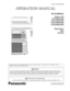 Page 1© Panasonic Corporation 2015.
Order No: PAPAMY1501049CE 
Indoor Unit 
CS-E9RKUAW 
CS-E12RKUAW 
CS-E18RKUAW 
CS-E24RKUAW 
Destination
USA
Canada
Please file and use this manual together with the service manual for Model No. CU-2E18NBU and CU-5E36QBU, Order No. 
PHAAM1111120A1 and  PAPAMY1312037CE. 
AU
COMMOPO
QUITEMOF
TI
SE
CAN ON
OF12AIFA
SAC
ECO
FA
S
AI
SWAU
HEAT
CO
DR
FA
/TEMPOFF/
TISETCANONOFF123CHE
AU
COMMOPO
QUITEMOF
TI
SE
CAN ON
OF1
23FA
SAC
ECO
AU
HEAT
CO
DR
FAFA
S
AI
SW
AI/TEMPOFF/...