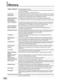 Page 190190
Glossar y
10BASE-T/100BASE-TXAn Ethernet standard for cable. 
The 10/100 refers to its 10/100 Mbps bandwidth, the base to single channel baseband, and 
the T to the Twisted pair.
The cable uses two pairs of unshielded twisted wires.
Access Code A 8-digit programmable access code that prevents unauthorized operation of your machine.
Address Book The ability to store full phone numbers or Email  addresses into the dialer and then utilizing a 
single keystroke to speed dial that number / Email address...