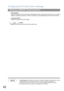 Page 42Configuring the Printer Driver Settings
42
Windows 2000/XP (Administrator)
•Pixel Diameter
Adjust the darkness of the print image. Manipulate the slider to specify the pixel size. You can select
between specifying the real size in inches or specifying in percentage relative to the printer resolution.
•Luminance (CIE Y)
Adjust the luminosity of the print image.
3.  button
Displays the version information about the printer driver.
NOTE1.Device Options Tab specifies device-specific settings and settings of...